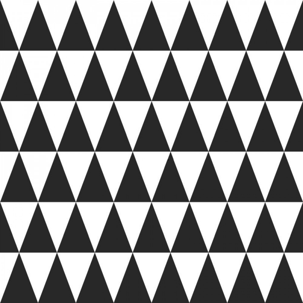 Черно белый геометричный узор